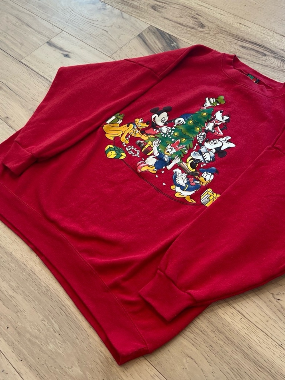 vintage 1994 GRAIL disney mickey unlimited christmas sweater in mint condition